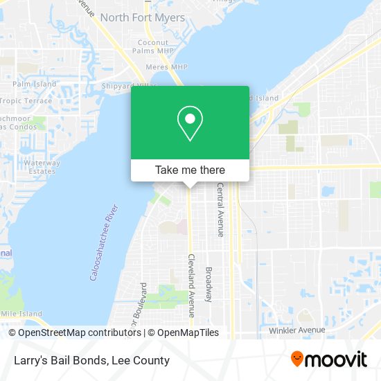 Mapa de Larry's Bail Bonds