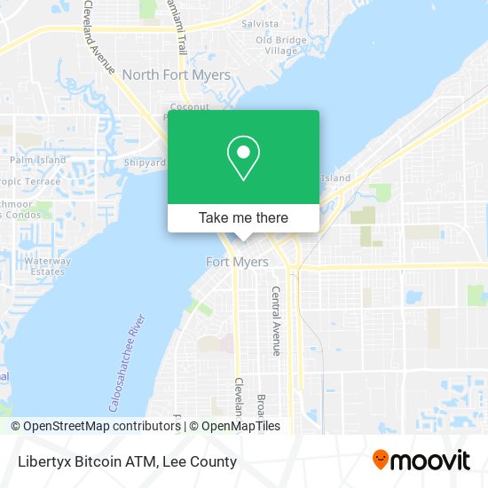 Libertyx Bitcoin ATM map