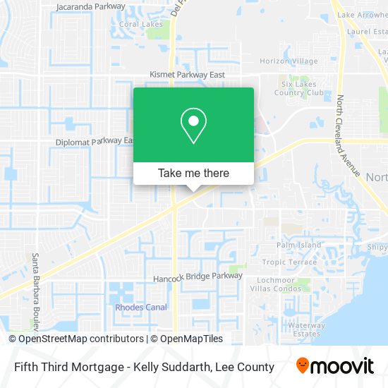 Fifth Third Mortgage - Kelly Suddarth map
