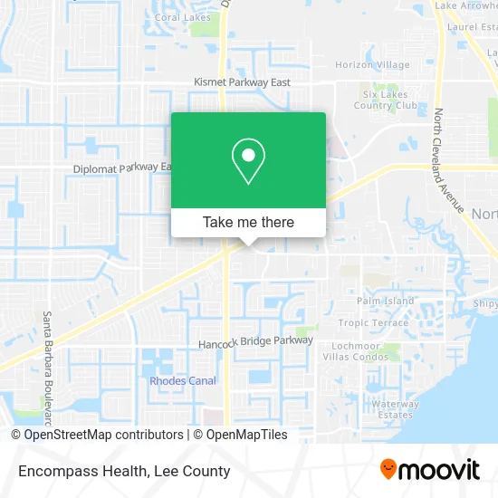 Encompass Health map