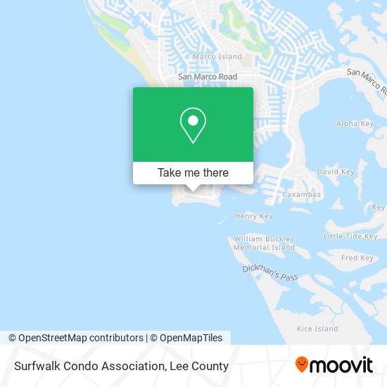 Surfwalk Condo Association map