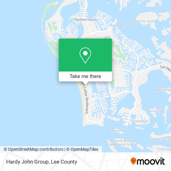 Hardy John Group map