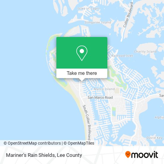 Mariner's Rain Shields map