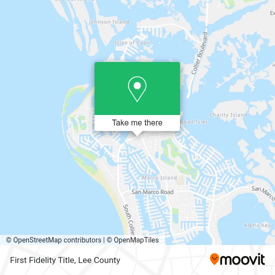 First Fidelity Title map