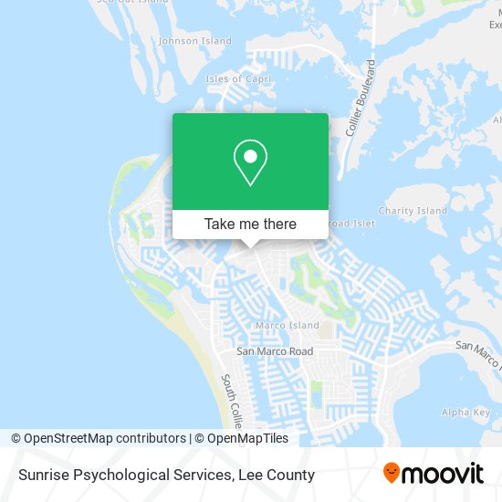 Mapa de Sunrise Psychological Services
