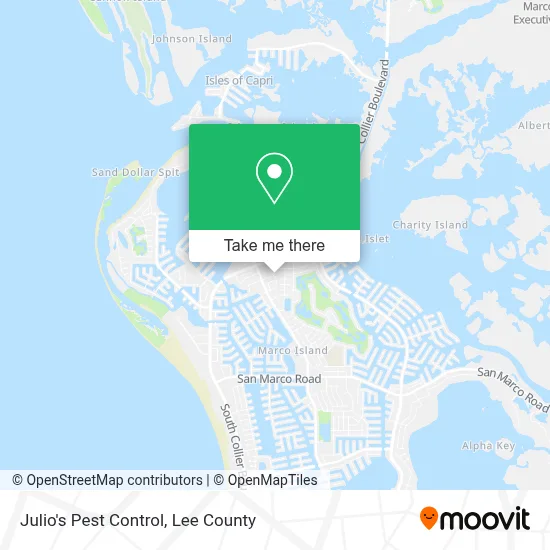 Julio's Pest Control map
