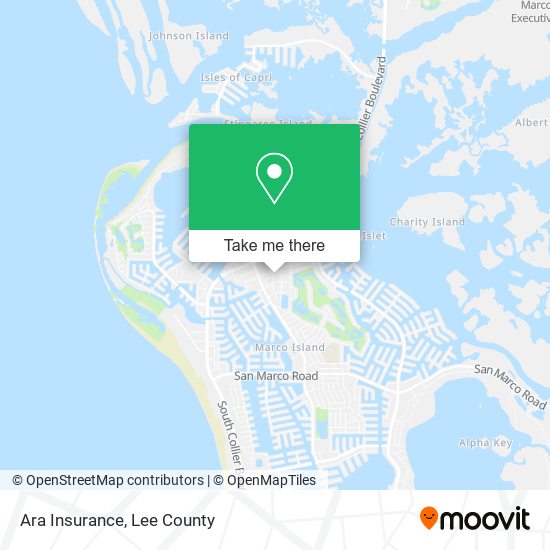 Mapa de Ara Insurance