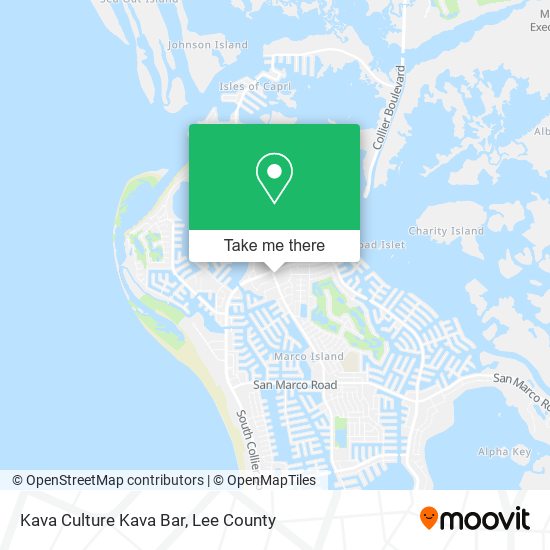 Kava Culture Kava Bar map