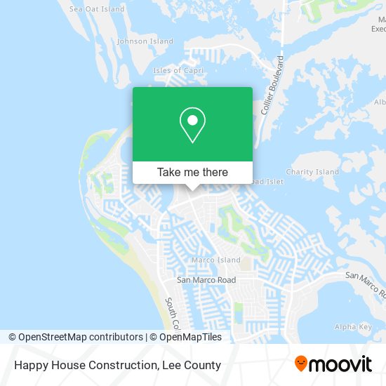 Happy House Construction map