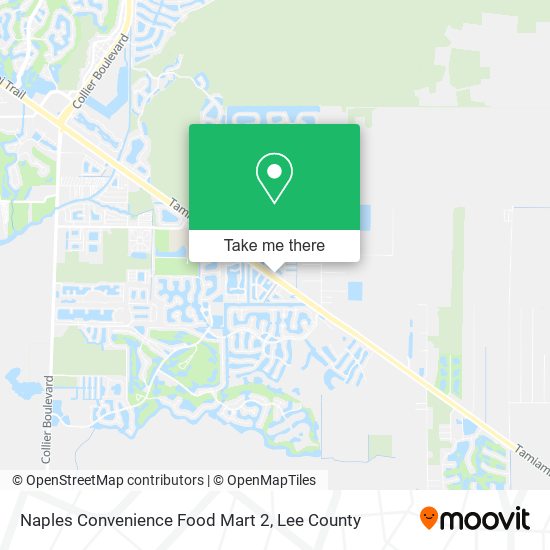 Mapa de Naples Convenience Food Mart 2