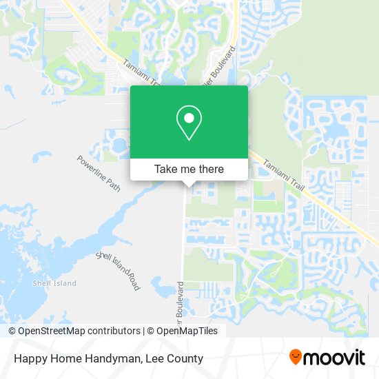 Happy Home Handyman map