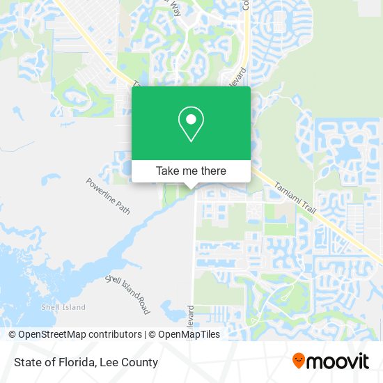 Mapa de State of Florida