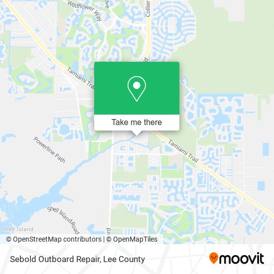 Sebold Outboard Repair map