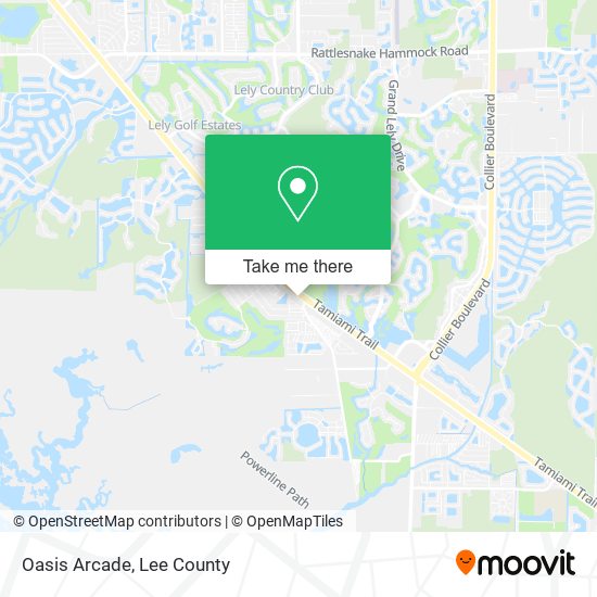 Mapa de Oasis Arcade