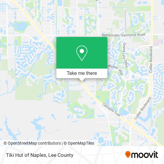 Tiki Hut of Naples map