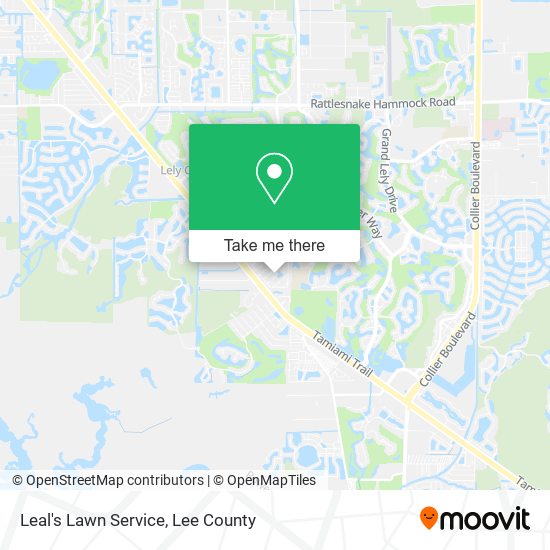 Leal's Lawn Service map