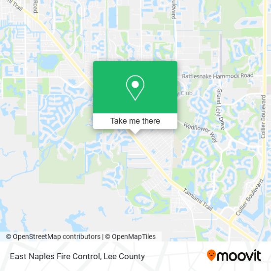 East Naples Fire Control map