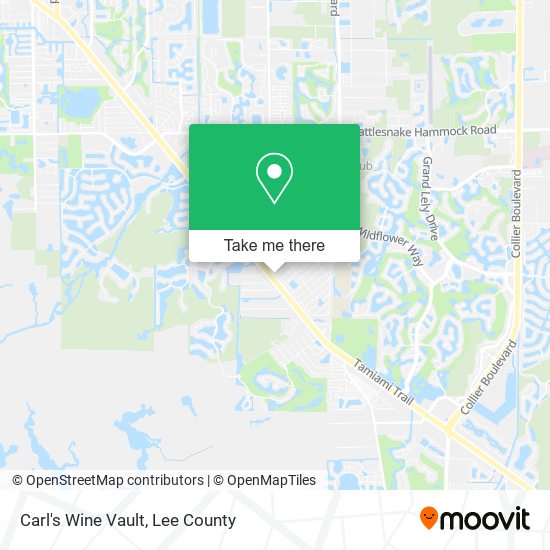 Mapa de Carl's Wine Vault