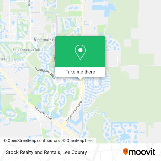 Mapa de Stock Realty and Rentals