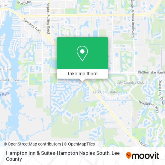 Hampton Inn & Suites-Hampton Naples South map