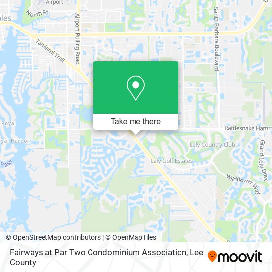 Fairways at Par Two Condominium Association map