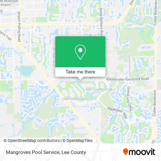 Mangroves Pool Service map