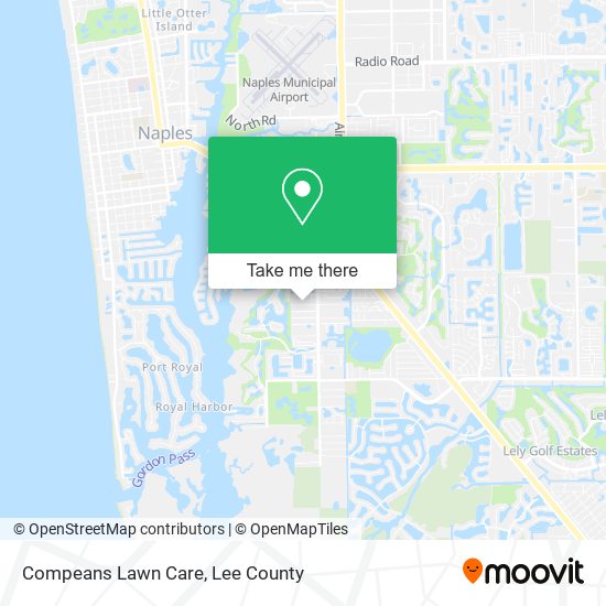 Compeans Lawn Care map