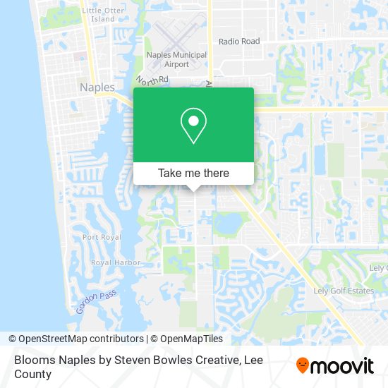 Blooms Naples by Steven Bowles Creative map