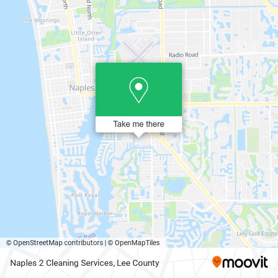Mapa de Naples 2 Cleaning Services