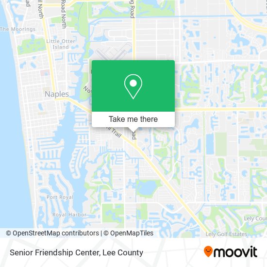 Mapa de Senior Friendship Center