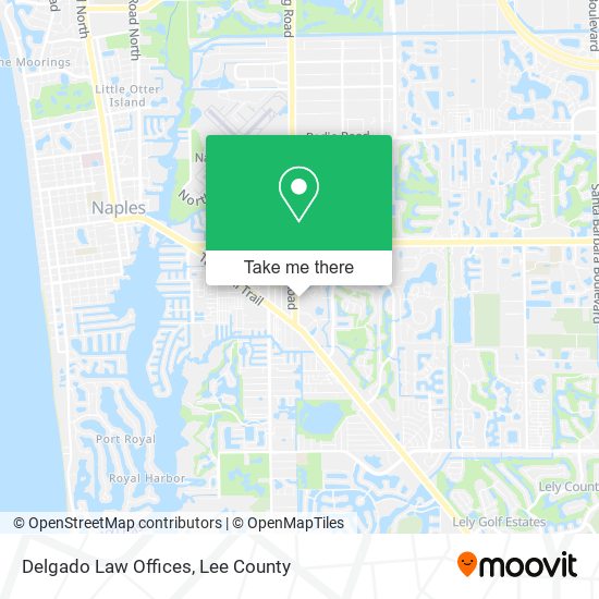 Delgado Law Offices map