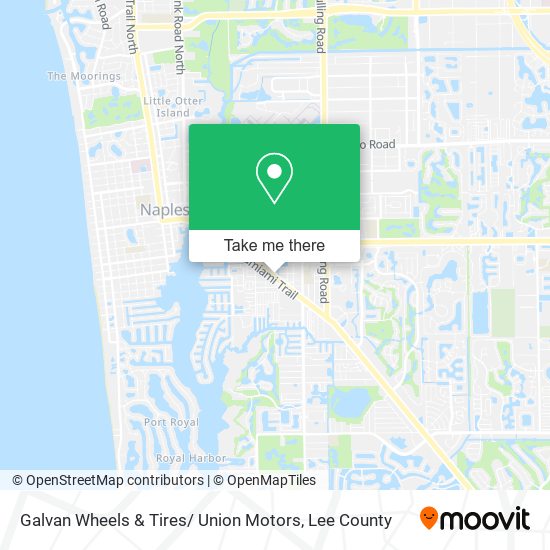 Galvan Wheels & Tires/ Union Motors map