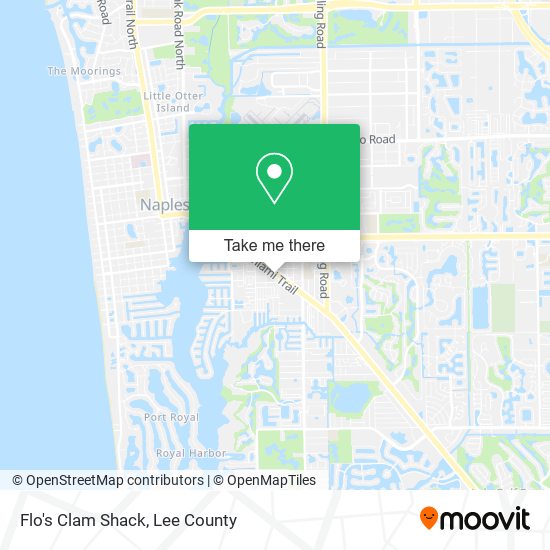 Flo's Clam Shack map