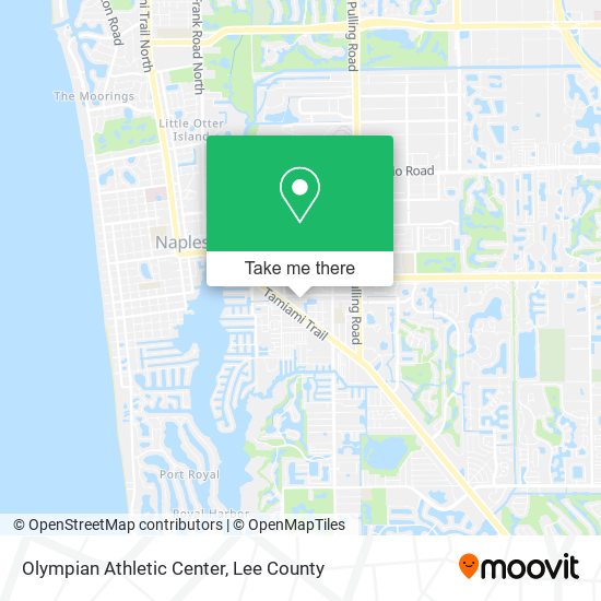 Olympian Athletic Center map