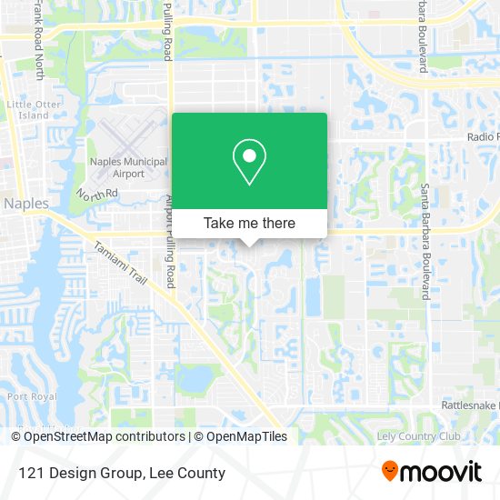 Mapa de 121 Design Group