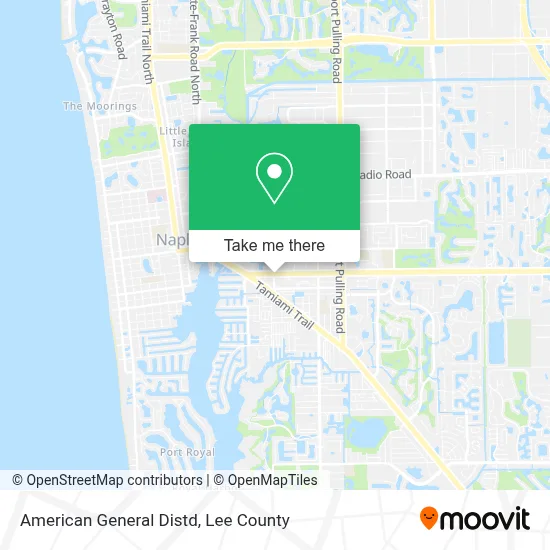 American General Distd map