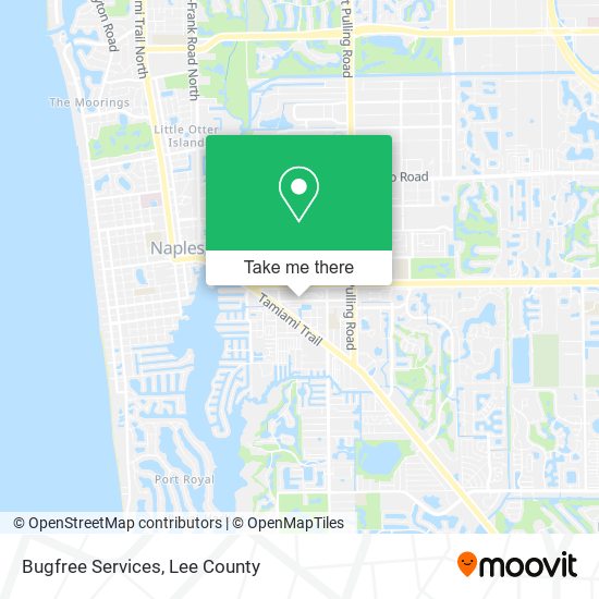 Bugfree Services map