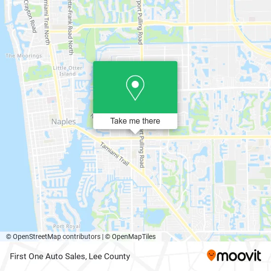 First One Auto Sales map