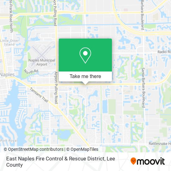 East Naples Fire Control & Rescue District map