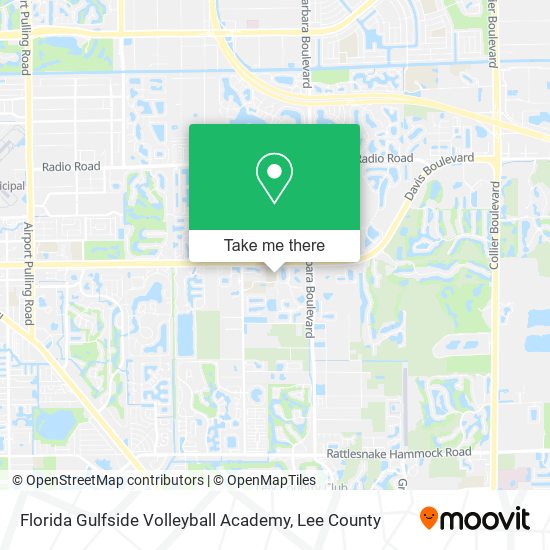 Mapa de Florida Gulfside Volleyball Academy