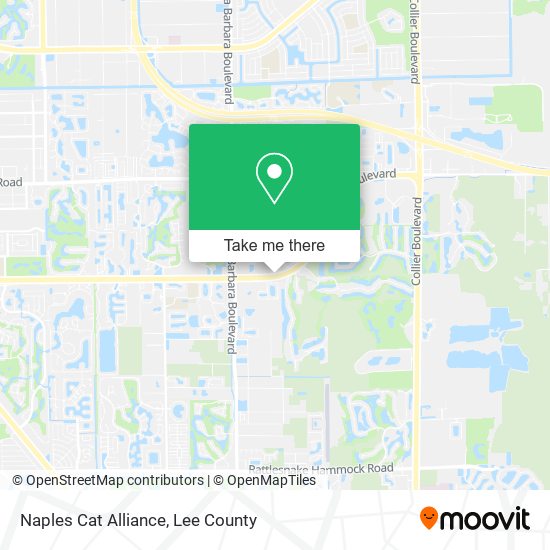 Mapa de Naples Cat Alliance