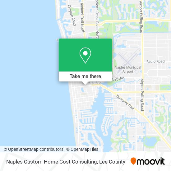 Naples Custom Home Cost Consulting map