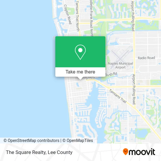 The Square Realty map