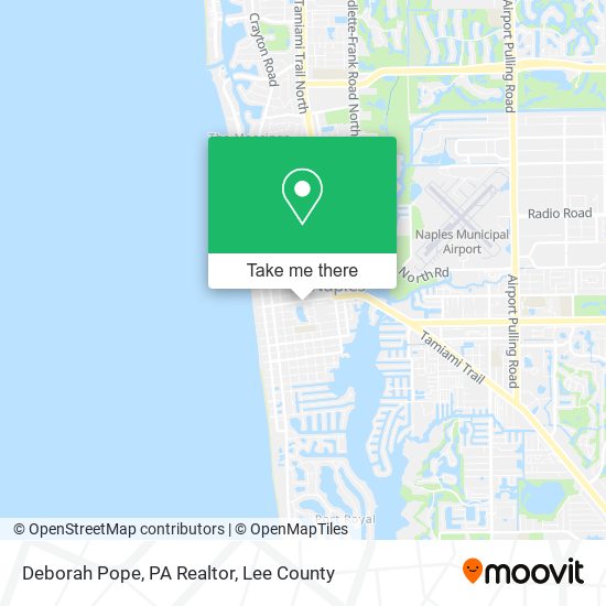 Deborah Pope, PA Realtor map
