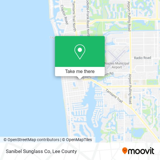 Sanibel Sunglass Co map