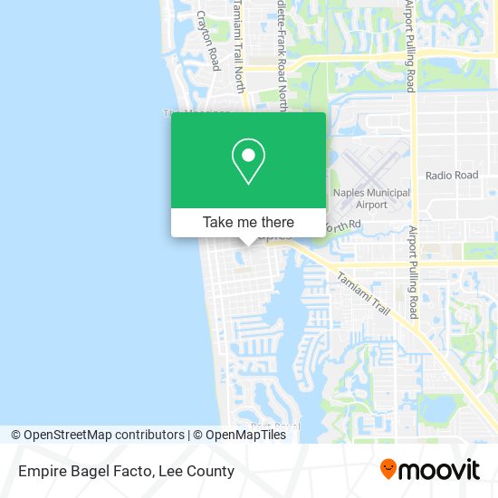 Empire Bagel Facto map