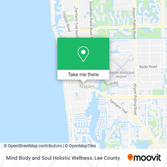 Mind Body and Soul Holistic Wellness map