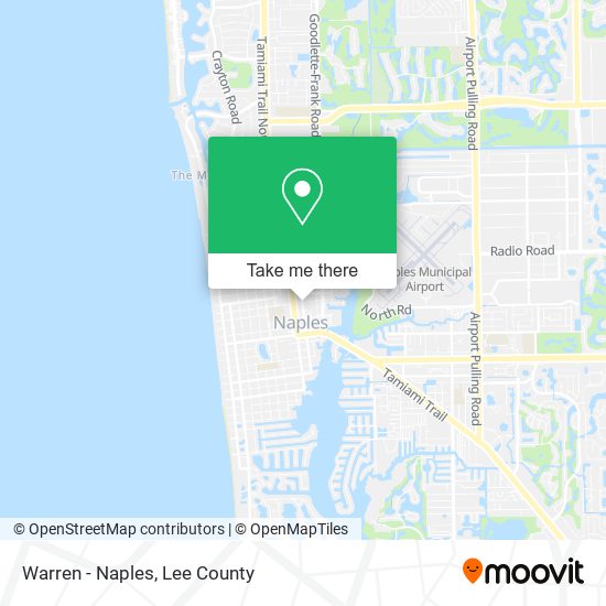 Warren - Naples map