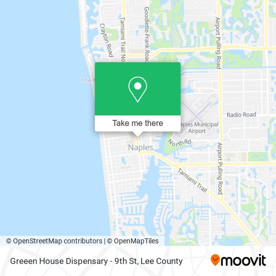Greeen House Dispensary - 9th St map