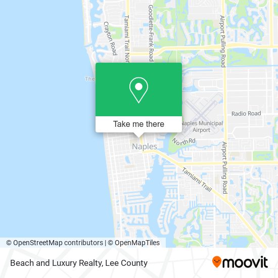 Beach and Luxury Realty map